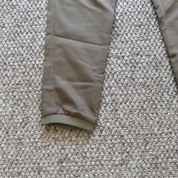 Zara men’s small pants tapered NWT tan pockets string tie waist/waist stretch - Picture 14 of 14